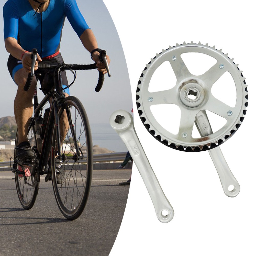44T Folding Chainring with 170mm Crankset and Square Hole Designed for Bicycles - Picture 16 of 25