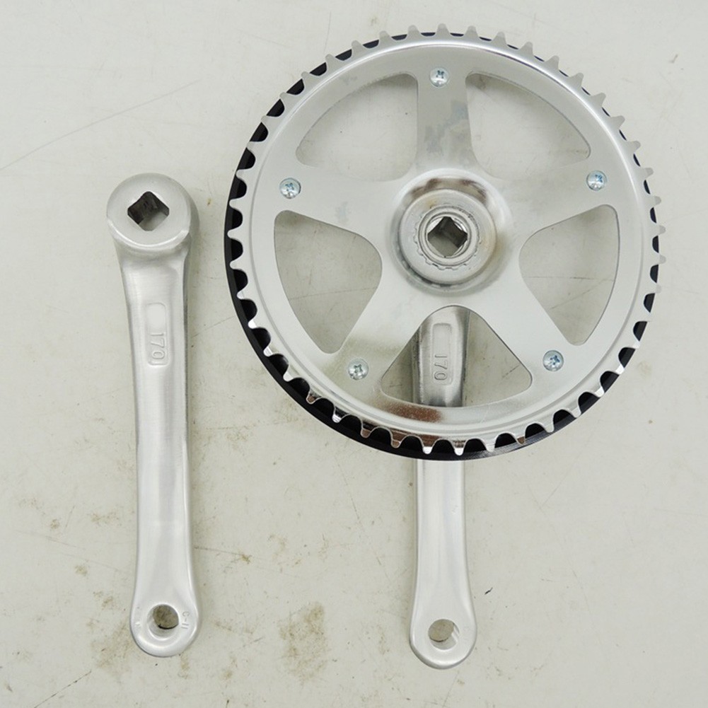 44T Folding Chainring with 170mm Crankset and Square Hole Designed for Bicycles - Picture 21 of 25
