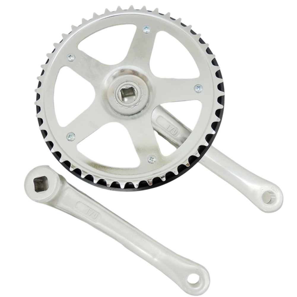 44T Folding Chainring with 170mm Crankset and Square Hole Designed for Bicycles - Picture 22 of 25
