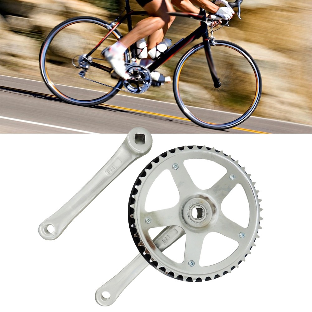 44T Folding Chainring with 170mm Crankset and Square Hole Designed for Bicycles - Picture 17 of 25