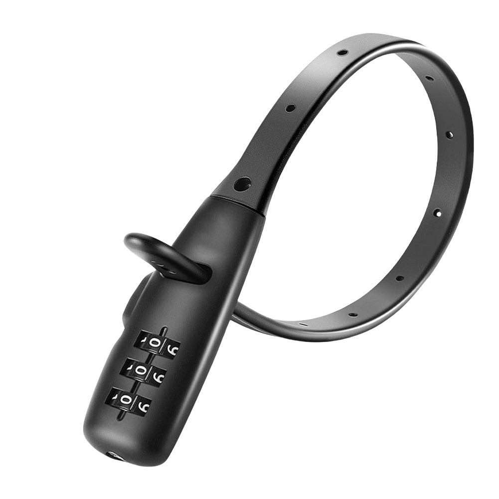 Bloqueo de contraseña portátil para bicicletas con cable ajustable para mayor seguridad - Imagen 22 de 22