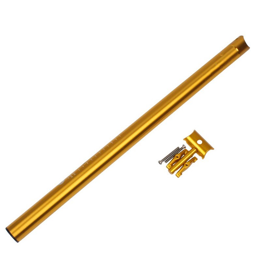 Tija de sillín de aluminio de 600 mm de largo para bicicleta plegable Brompton 33 9 mm de diámetro - Imagen 5 de 6