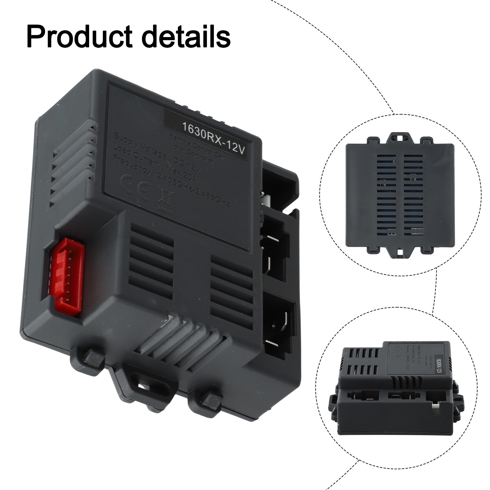 Remote Control 2 4G JR1630RX Receiver for 12V For Kids Electric Vehicles - Afbeelding 31 van 48