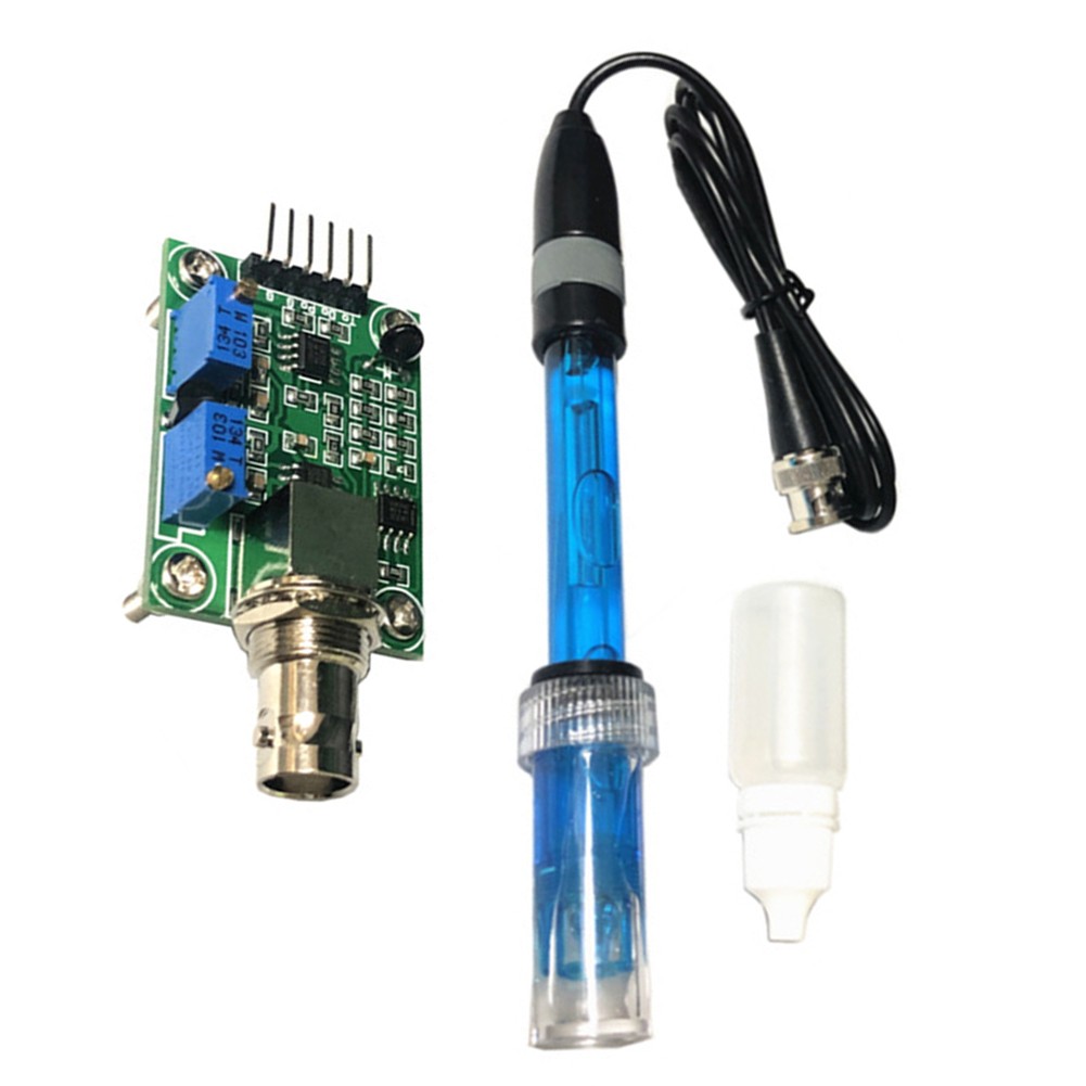 Arduino Nutrient Probe FOR ARDUINO PH Sensor with BNC Electrode Probe for Accurate Liquid ...