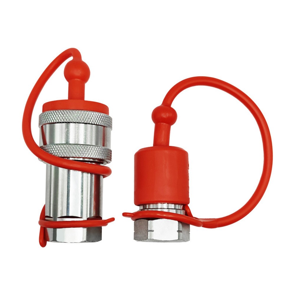 Quick Connectors 2 Sets NPTI ISO5675 Hydraulic Couplers with Dust Cover - Picture 19 of 19