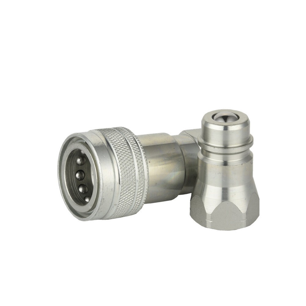 Quick Connectors 2 Sets NPTI ISO5675 Hydraulic Couplers with Dust Cover - Picture 14 of 19