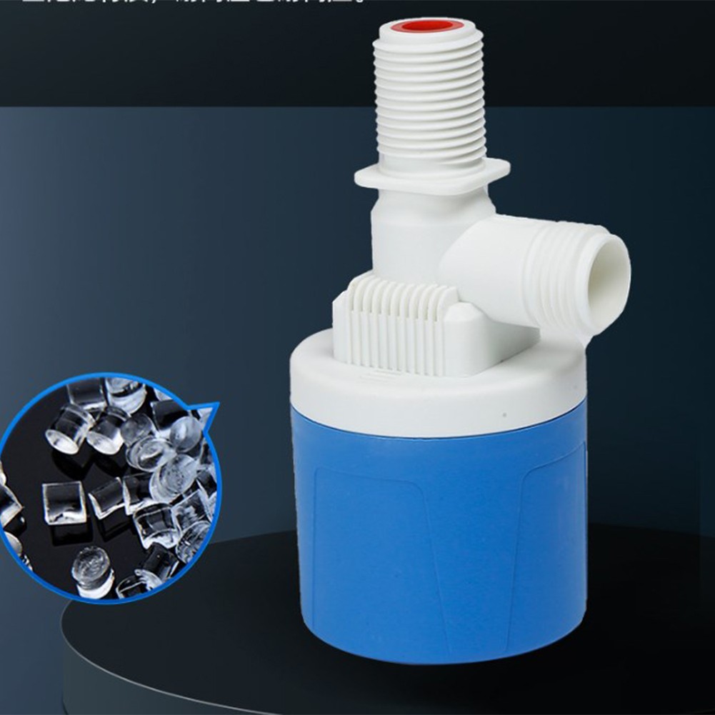 Float Valve with Blue and White Housing for Clear Visual Identification