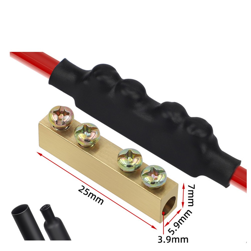 6080A Copper Pillar Connectors 10pcs Wiring Kit for Electrical Projects - Afbeelding 17 van 23