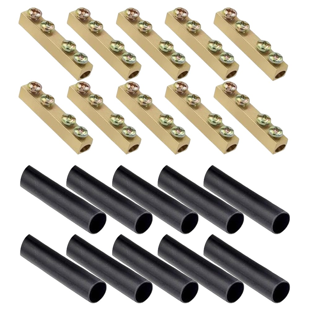 6080A Copper Pillar Connectors 10pcs Wiring Kit for Electrical Projects - Afbeelding 13 van 23