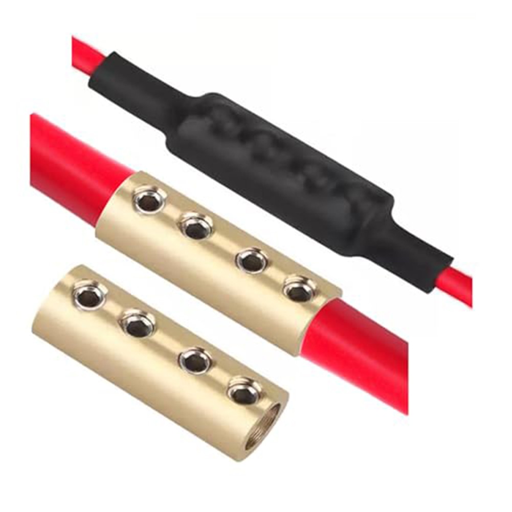 Electrical Connection Kit 10pcs Round Copper Terminals for DIY Projects - Afbeelding 18 van 26