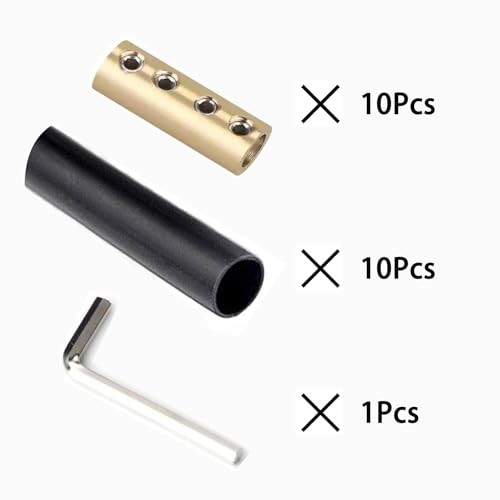 Electrical Connection Kit 10pcs Round Copper Terminals for DIY Projects - Afbeelding 16 van 26