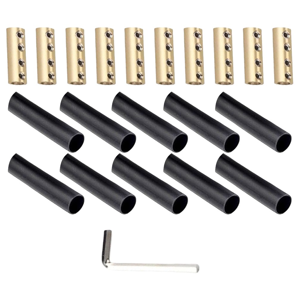 Electrical Connection Kit 10pcs Round Copper Terminals for DIY Projects - Afbeelding 13 van 26