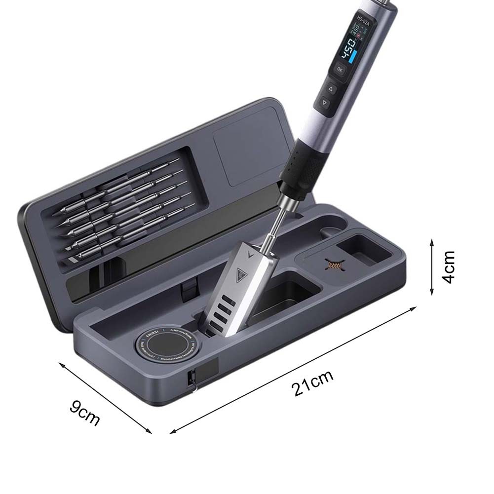 Smart Soldering Iron With Mobile Workbench Storage And CNC Metal Shell - View #5