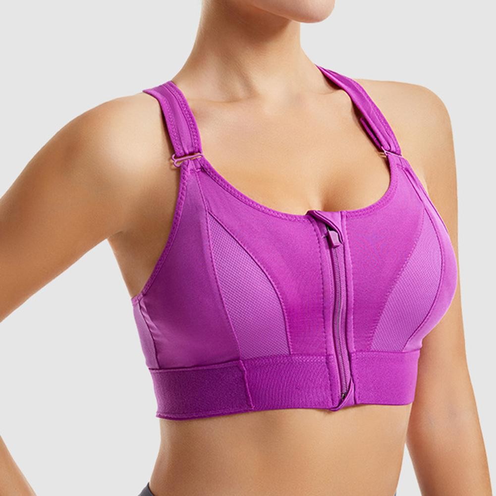 Laid Flat Data Anti-Sweat Vest Casual Training Bra 95% Polyester Fabric - Imagen 27 de 40