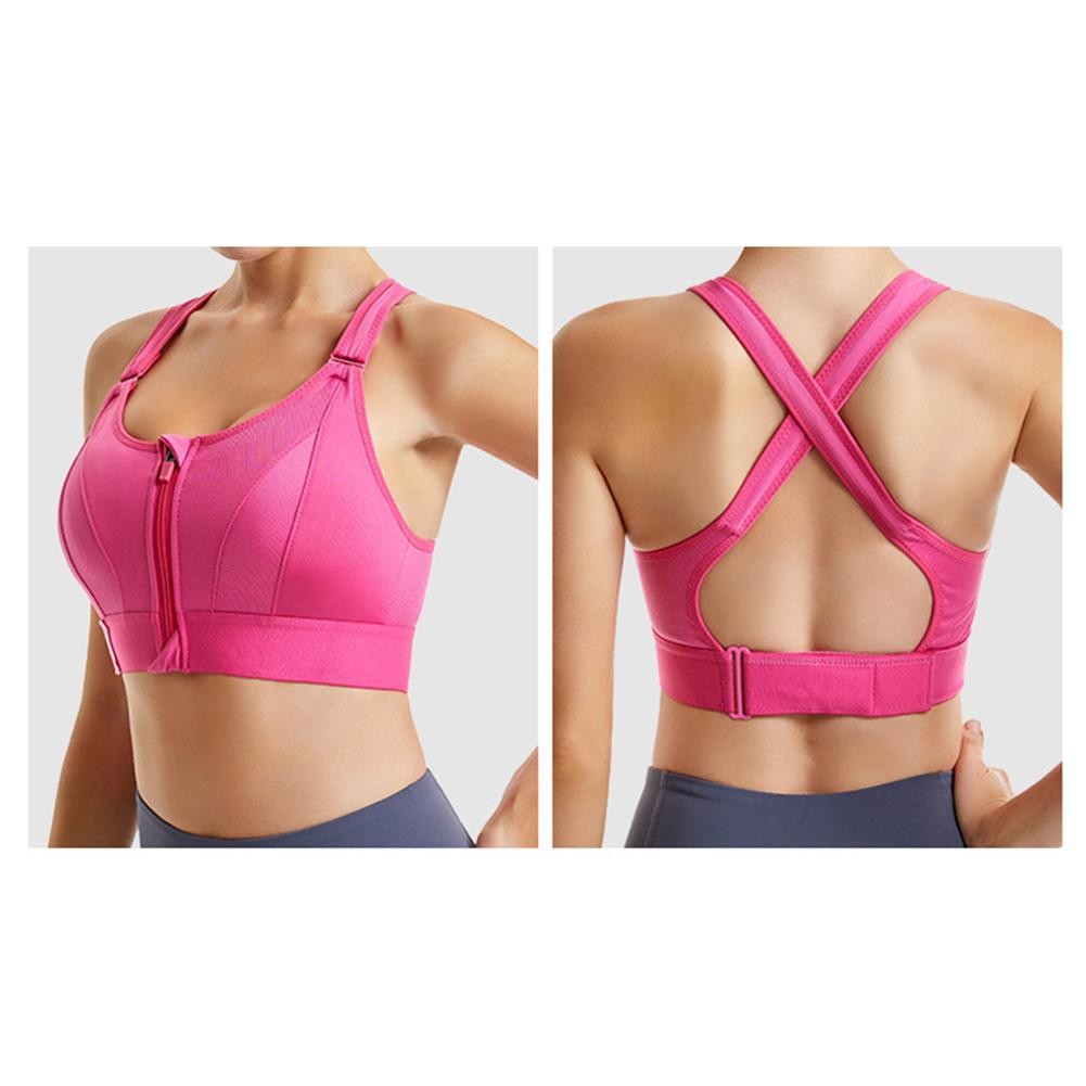Laid Flat Data Anti-Sweat Vest Casual Training Bra 95% Polyester Fabric - Imagen 34 de 40