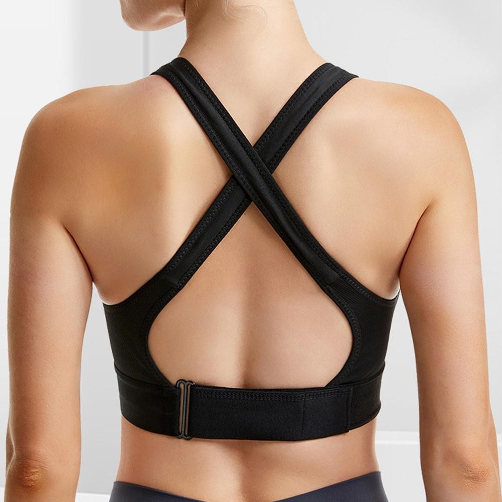 Laid Flat Data Anti-Sweat Vest Casual Training Bra 95% Polyester Fabric - Imagen 22 de 40