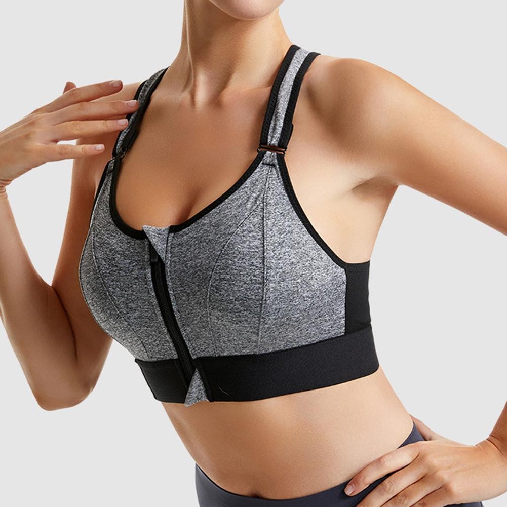 Laid Flat Data Anti-Sweat Vest Casual Training Bra 95% Polyester Fabric - Imagen 18 de 40
