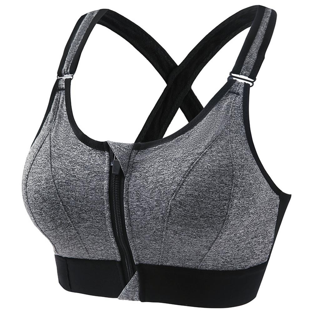Laid Flat Data Anti-Sweat Vest Casual Training Bra 95% Polyester Fabric - Imagen 15 de 40