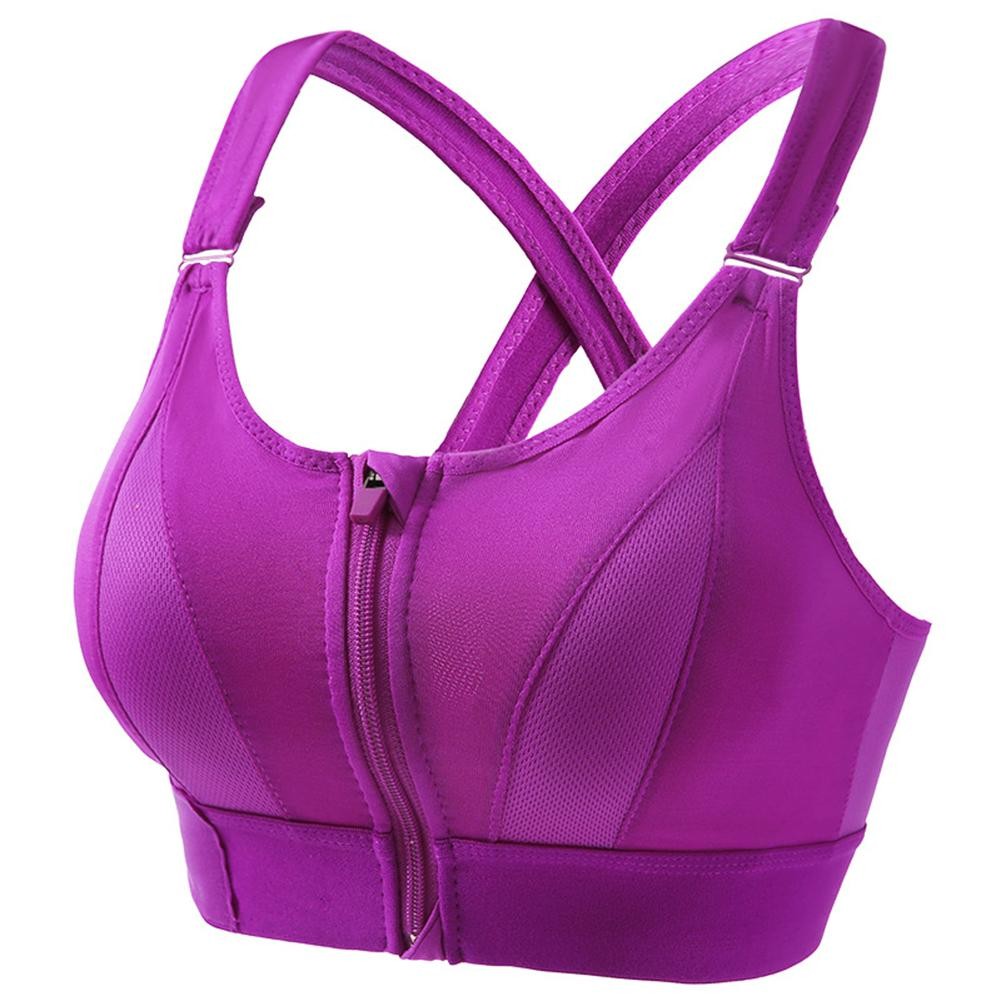Laid Flat Data Anti-Sweat Vest Casual Training Bra 95% Polyester Fabric - Imagen 24 de 40