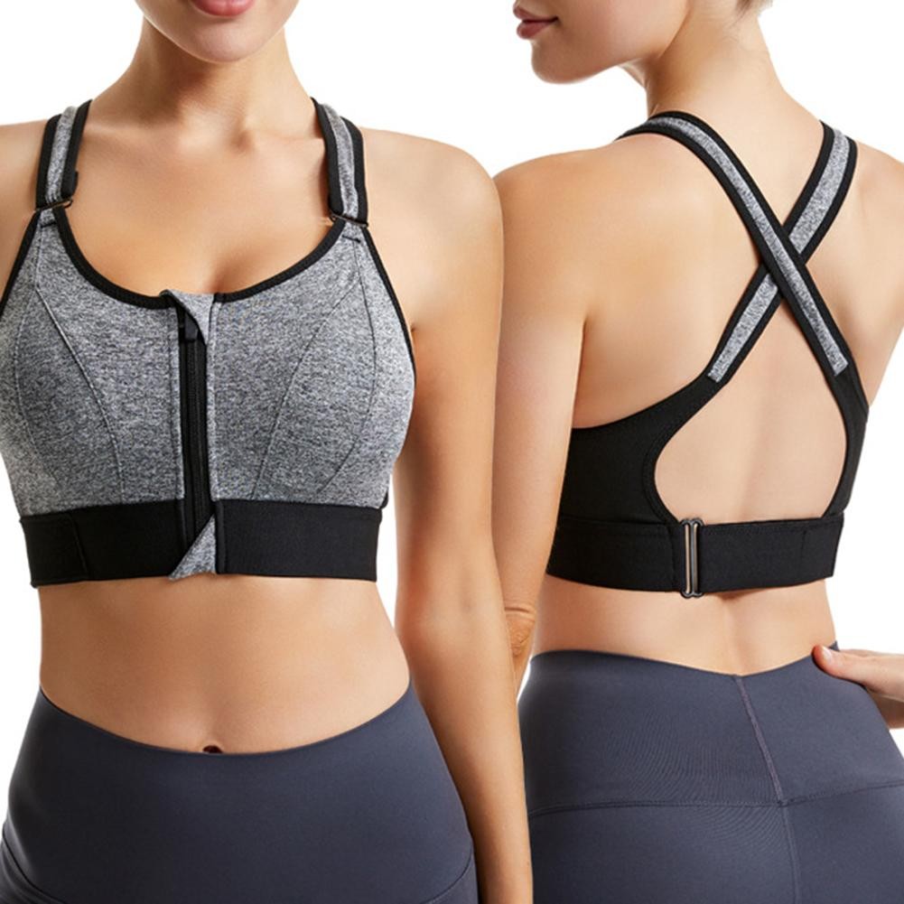 Laid Flat Data Anti-Sweat Vest Casual Training Bra 95% Polyester Fabric - Imagen 17 de 40