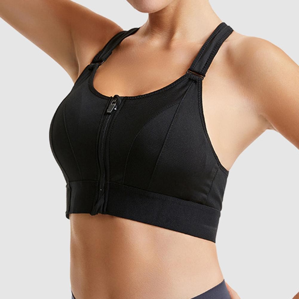 Laid Flat Data Anti-Sweat Vest Casual Training Bra 95% Polyester Fabric - Imagen 20 de 40