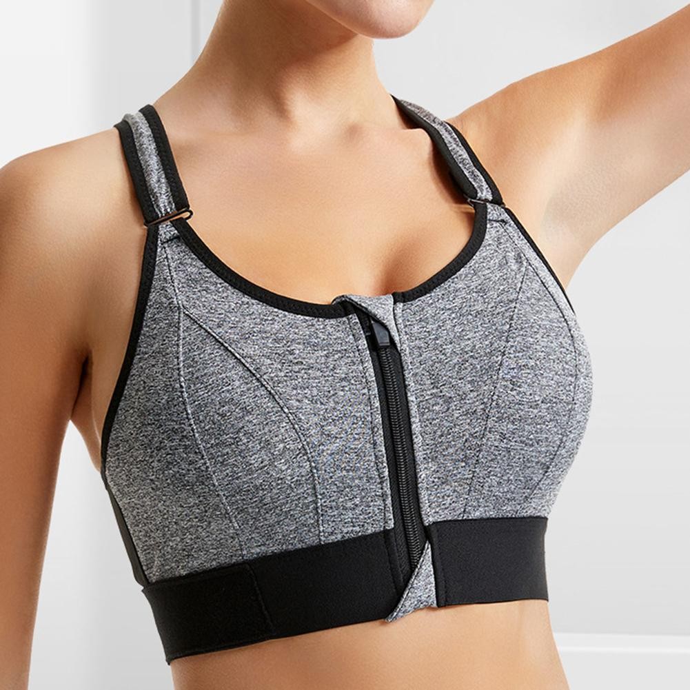 Laid Flat Data Anti-Sweat Vest Casual Training Bra 95% Polyester Fabric - Imagen 16 de 40