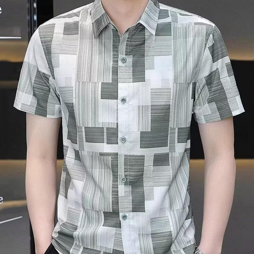 Mens Casual Shirt Active Lifestyle 20% Spandex Material 80% Polyester Fabric - Picture 16 of 40