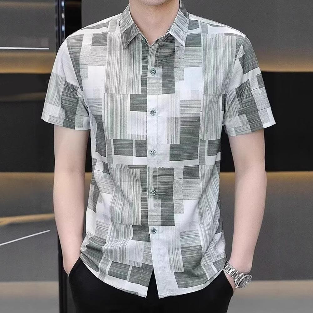 Mens Casual Shirt Active Lifestyle 20% Spandex Material 80% Polyester Fabric - Picture 13 of 40