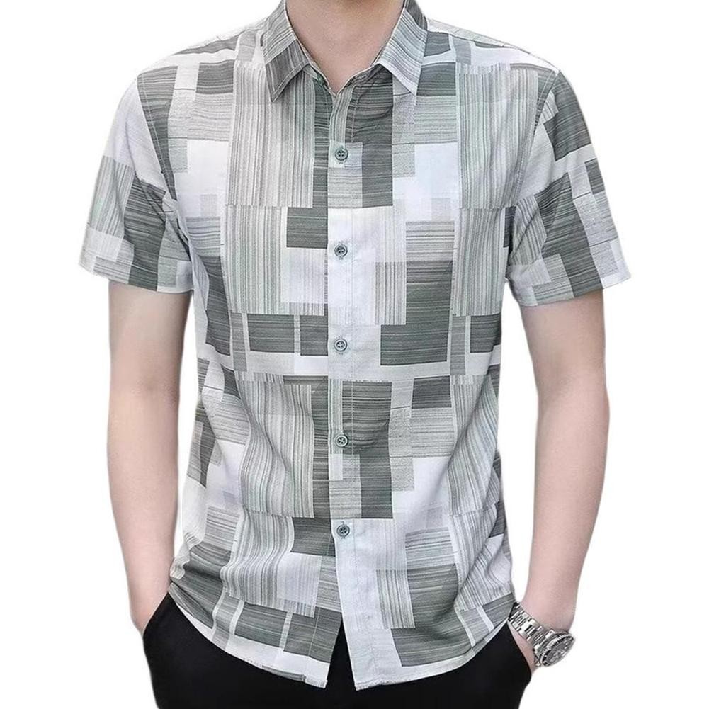 Mens Casual Shirt Active Lifestyle 20% Spandex Material 80% Polyester Fabric - Picture 14 of 40