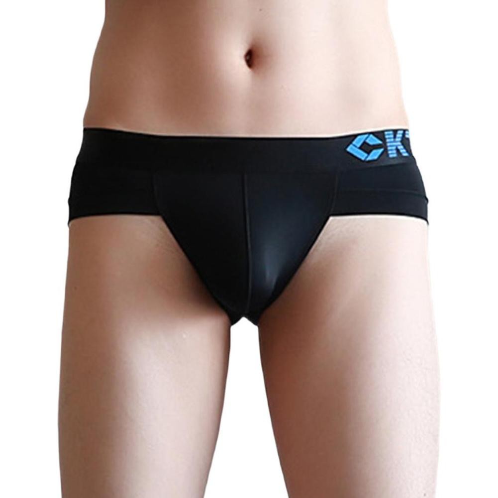 Ropa interior transpirable de seda helada de secado rápido para hombre bolsa calzoncillos para comodidad diaria - Imagen 11 de 22