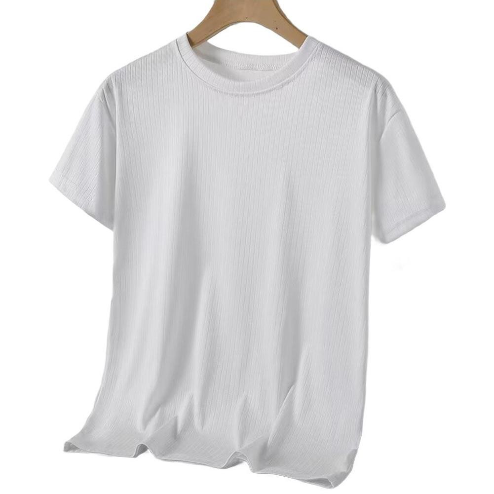 Mens Casual Short Sleeve Activewear T Shirt Solid Color for All Seasons - Picture 15 of 26