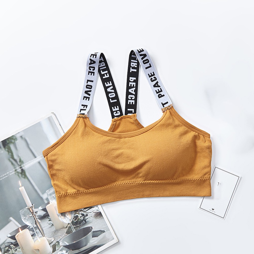 Fashionable Design Casual Sportswear Women Bra Thin Style 3/4 Cup Shape