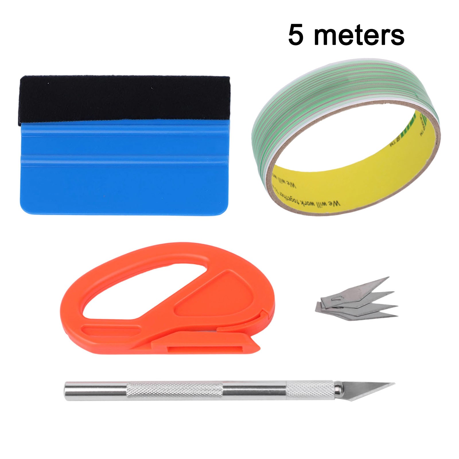 Efficient Film Cutting Tape for Automotive Wrapping and Decoration 105M Length