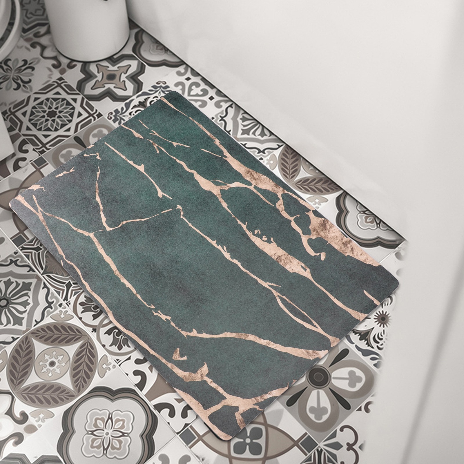 Efficient Diatomite Stone Bath Mat with Fast Dry Technology for Daily Use - Picture 27 of 37