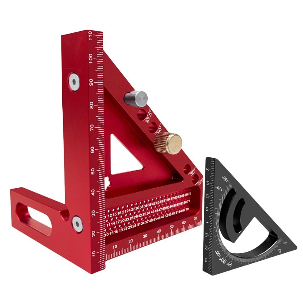 Metal Multi Angle Set Square with Scribing Holes for Accurate Measurements - Picture 20 of 24