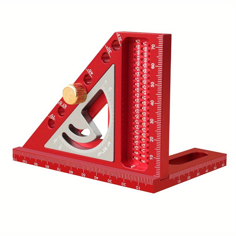 Metal Multi Angle Set Square with Scribing Holes for Accurate Measurements - Picture 15 of 24