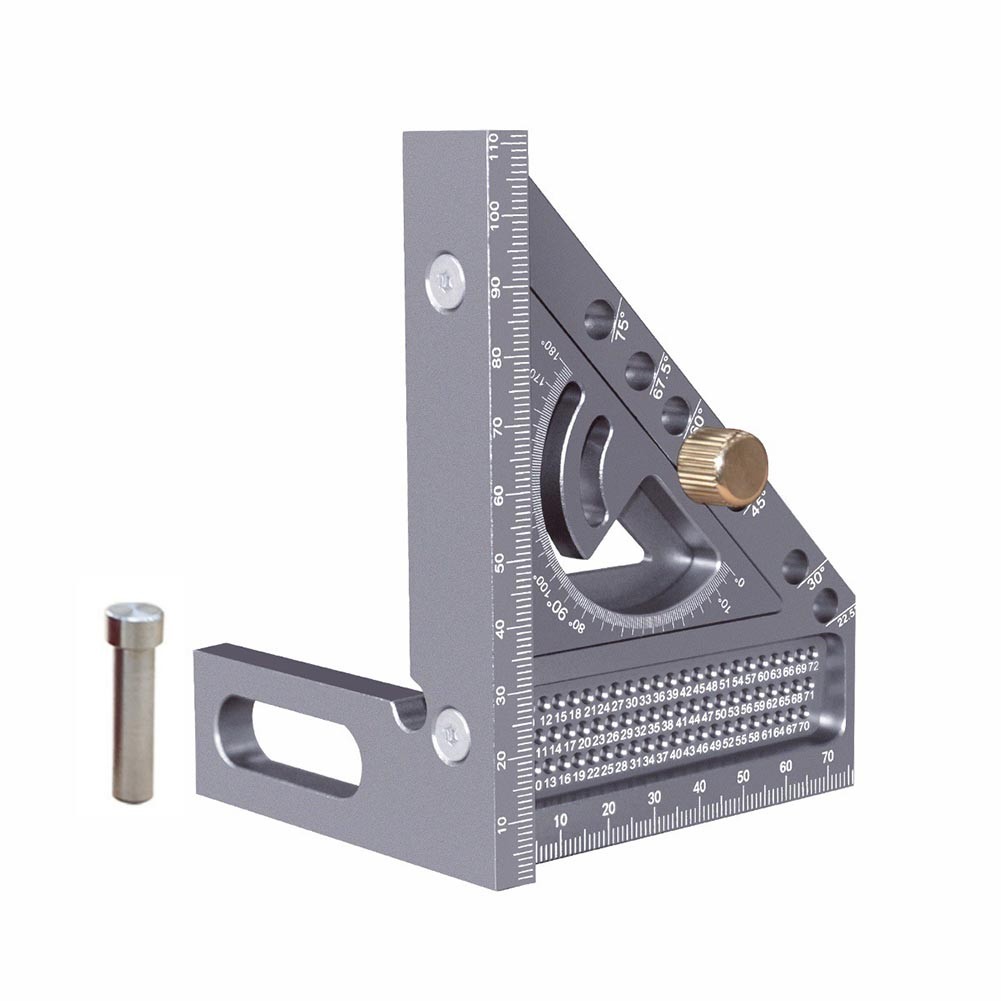 Metal Multi Angle Set Square with Scribing Holes for Accurate Measurements - Picture 19 of 24