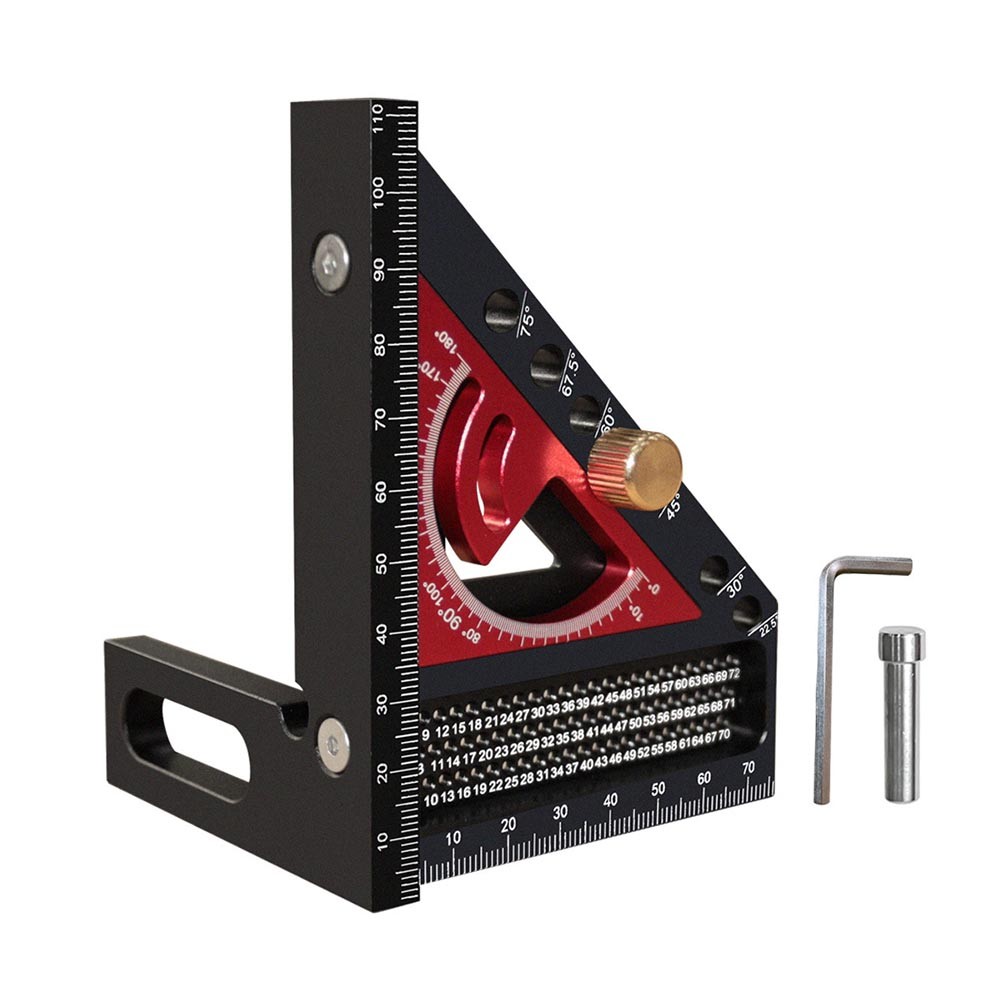Metal Multi Angle Set Square with Scribing Holes for Accurate Measurements - Picture 23 of 24