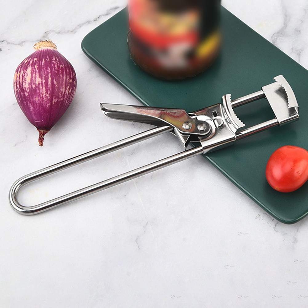 Adjustable Can Opener Easy To Store Rust Resistant For Kitchen Compact Design