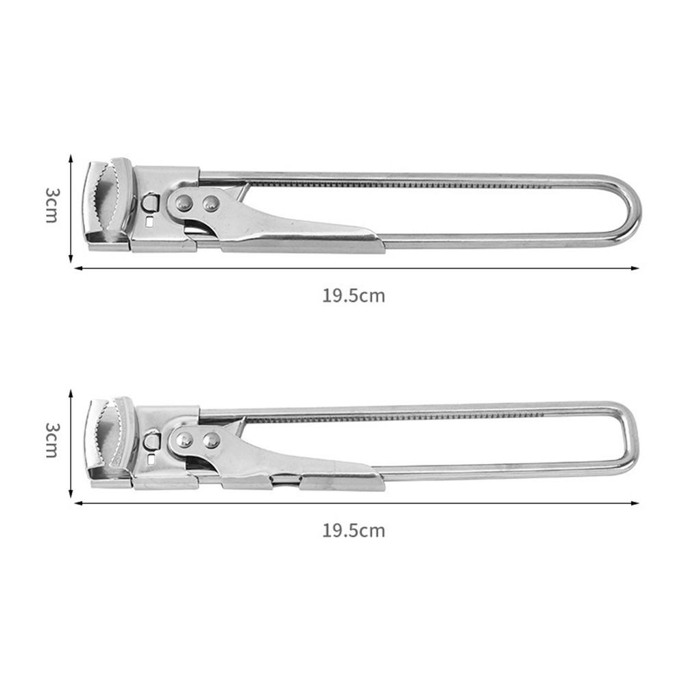 Adjustable Can Opener Easy To Store Rust Resistant For Kitchen Compact Design