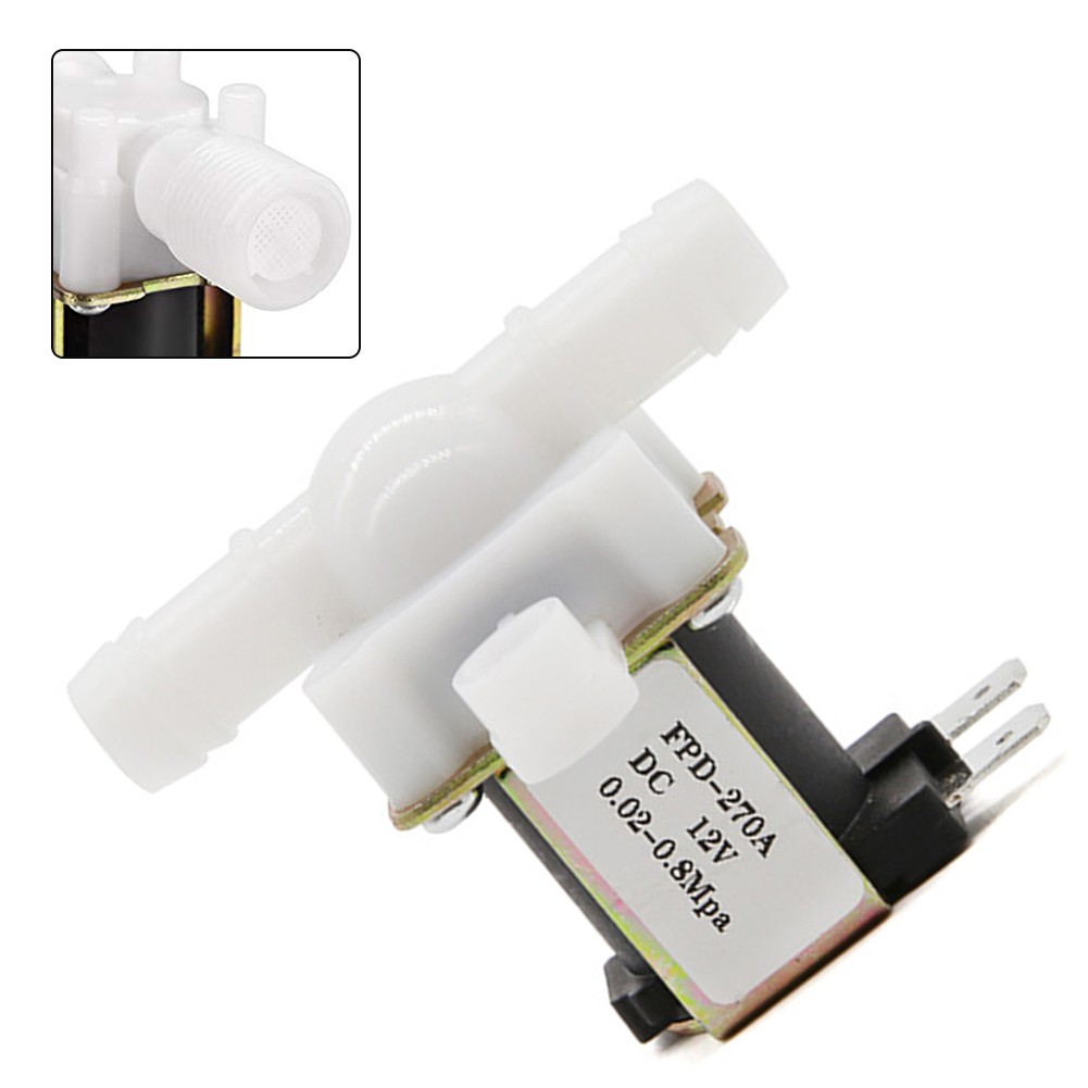 Plastic Water Valve for Automatic Systems Operating at DC12V and DC24V