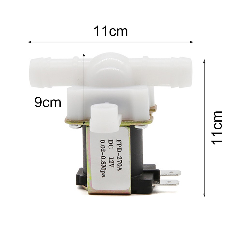 Plastic Water Valve for Automatic Systems Operating at DC12V and DC24V