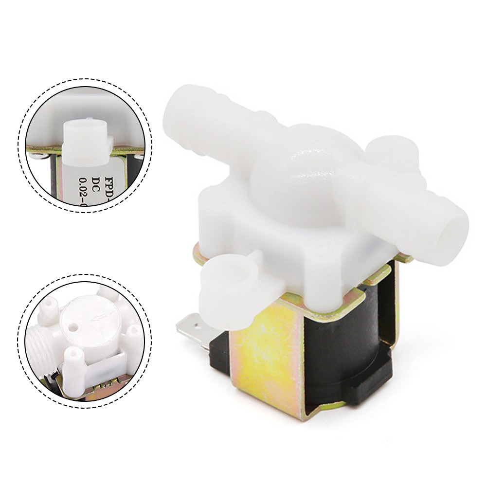 Plastic Water Valve for Automatic Systems Operating at DC12V and DC24V