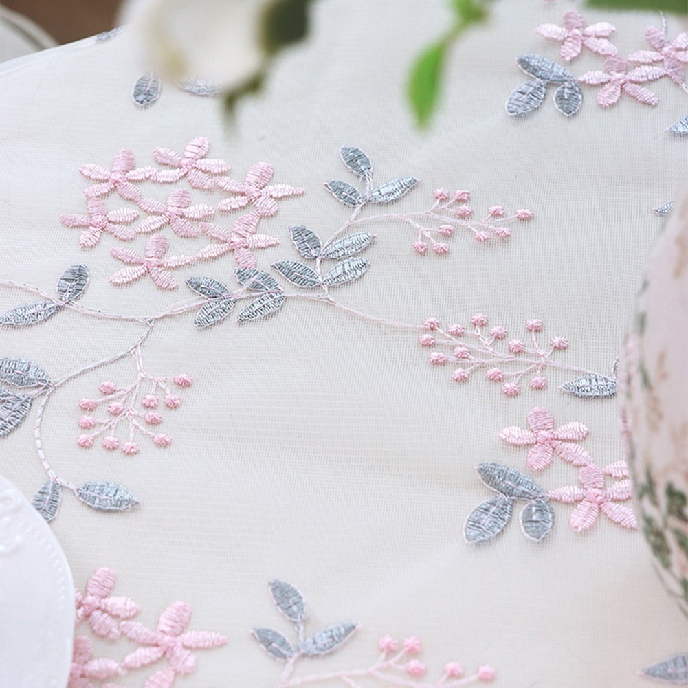 Charming Embroidered Lace Tablecloth for Cozy For Dining Room Settings - Picture 22 of 22