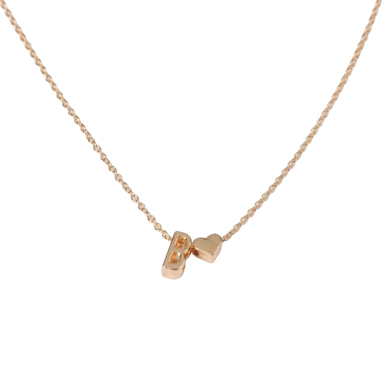 26 Letters in Stainless Steel Necklace Symbolizing Love and Connection - Picture 14 of 38