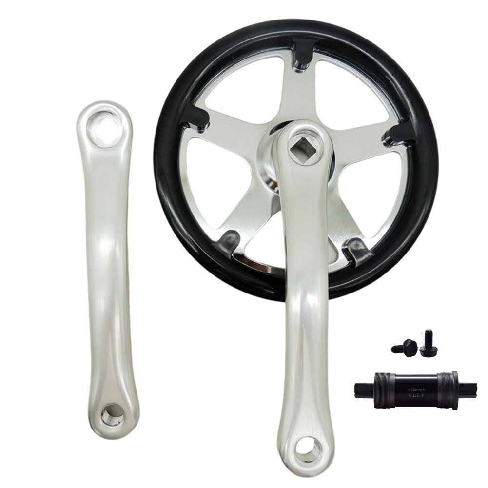 44T Folding Chainring with 170mm Crankset and Square Hole Designed for Bicycles - Picture 24 of 25