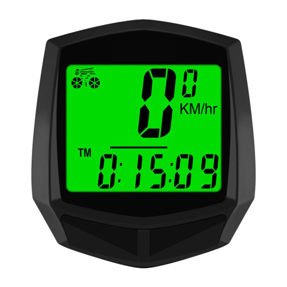 Waterproof LCD Bike Speedometer for Current Speed and Trip Distance Tracking - Picture 3 of 3