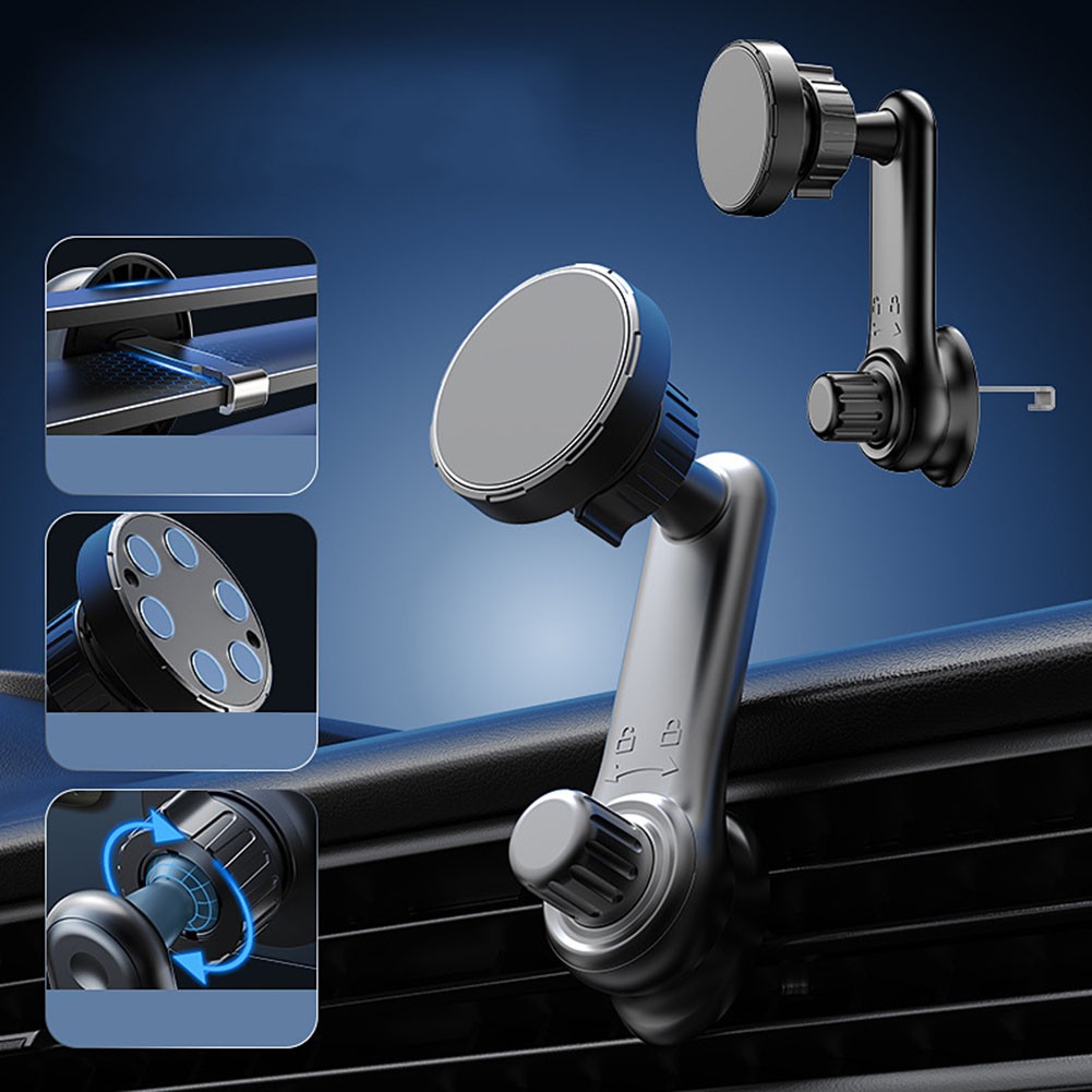 Support Smartphone Magnétique Type Classique Extended Plus Sûr Et Plus Stable - Photo 13 sur 14