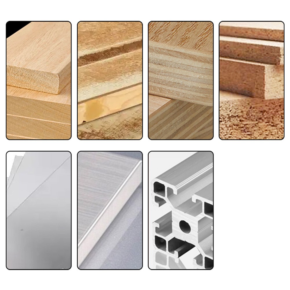Efficient Woodworking Drill Bit Set 4mm 5mm 6mm 8mm 10mm 12mm for Easy Use