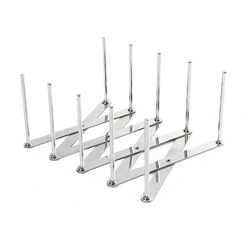 Collapsible Stainless Steel Dish Rack Kitchen